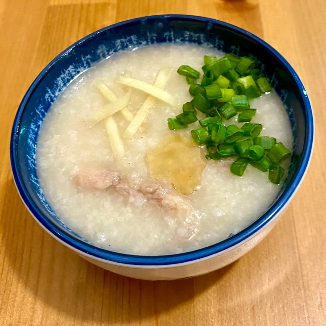 Congee au poulet