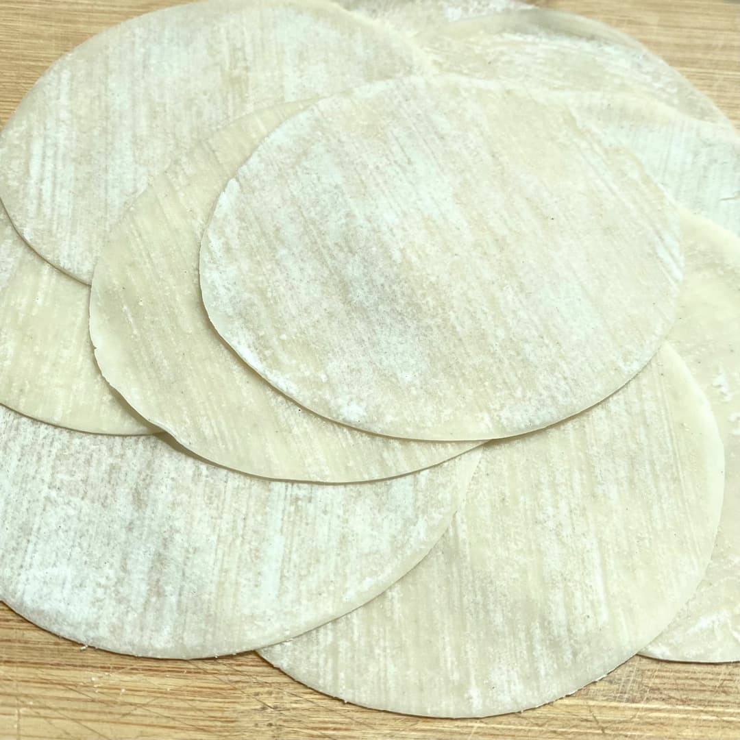 Feuilles de jiaozi et de xiaolongbao