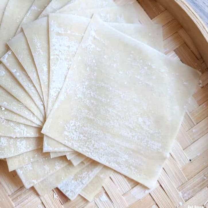 Feuilles de wonton