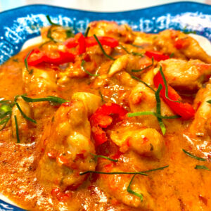 Curry rouge de poulet